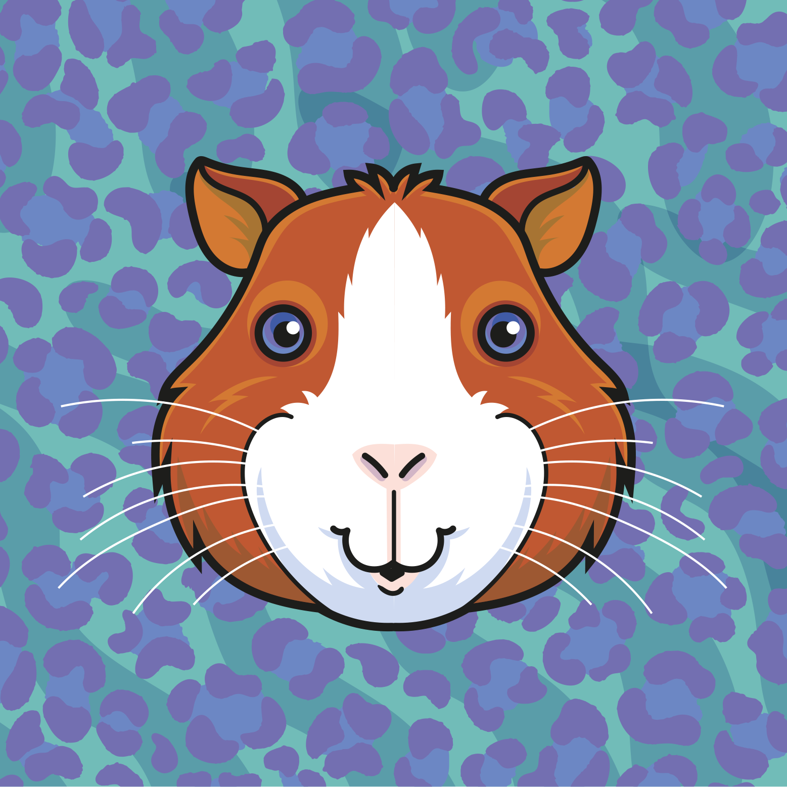 Guinea Pig graphic for Animal Tales Podcast