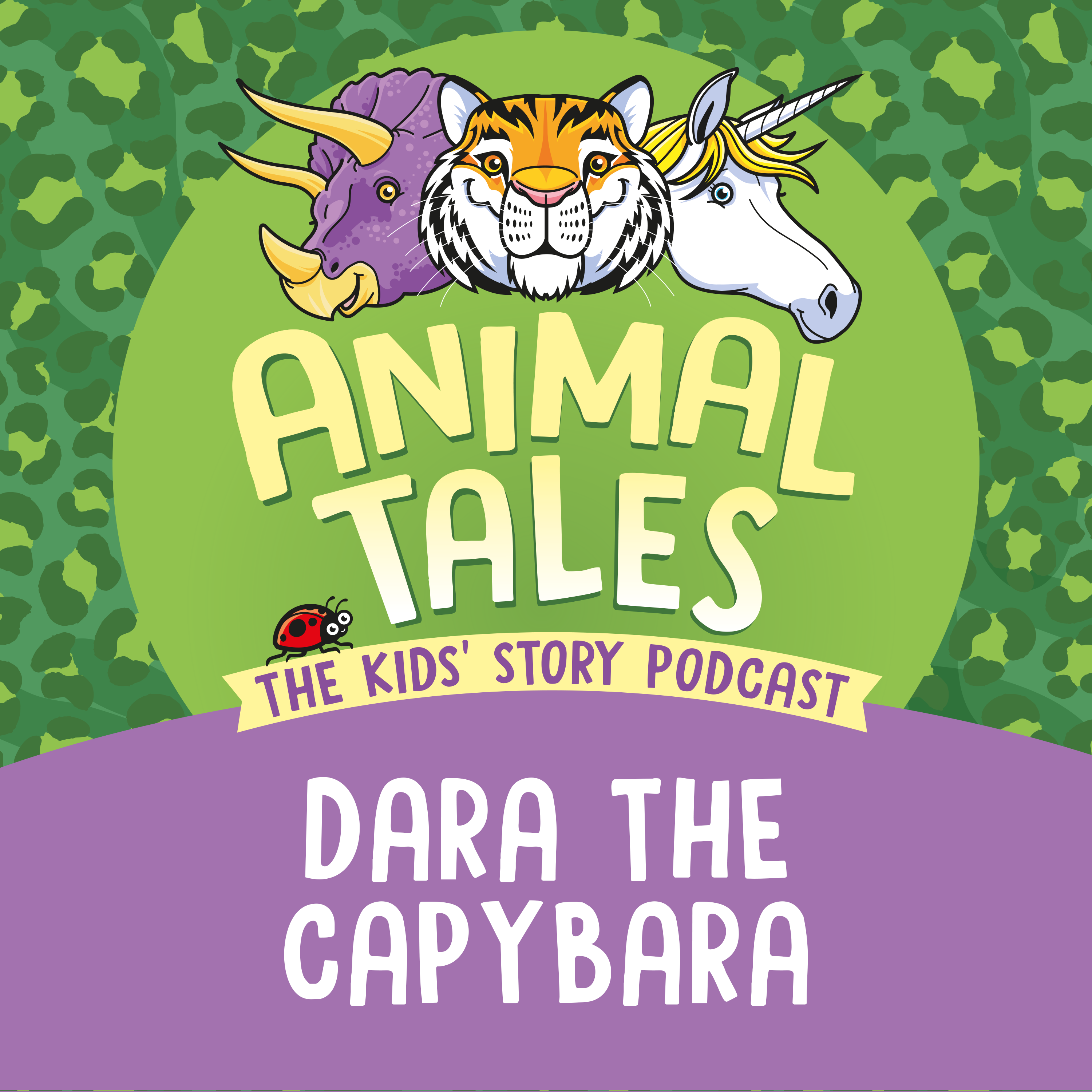 Title card for Animal Tales story Dara The Capybara