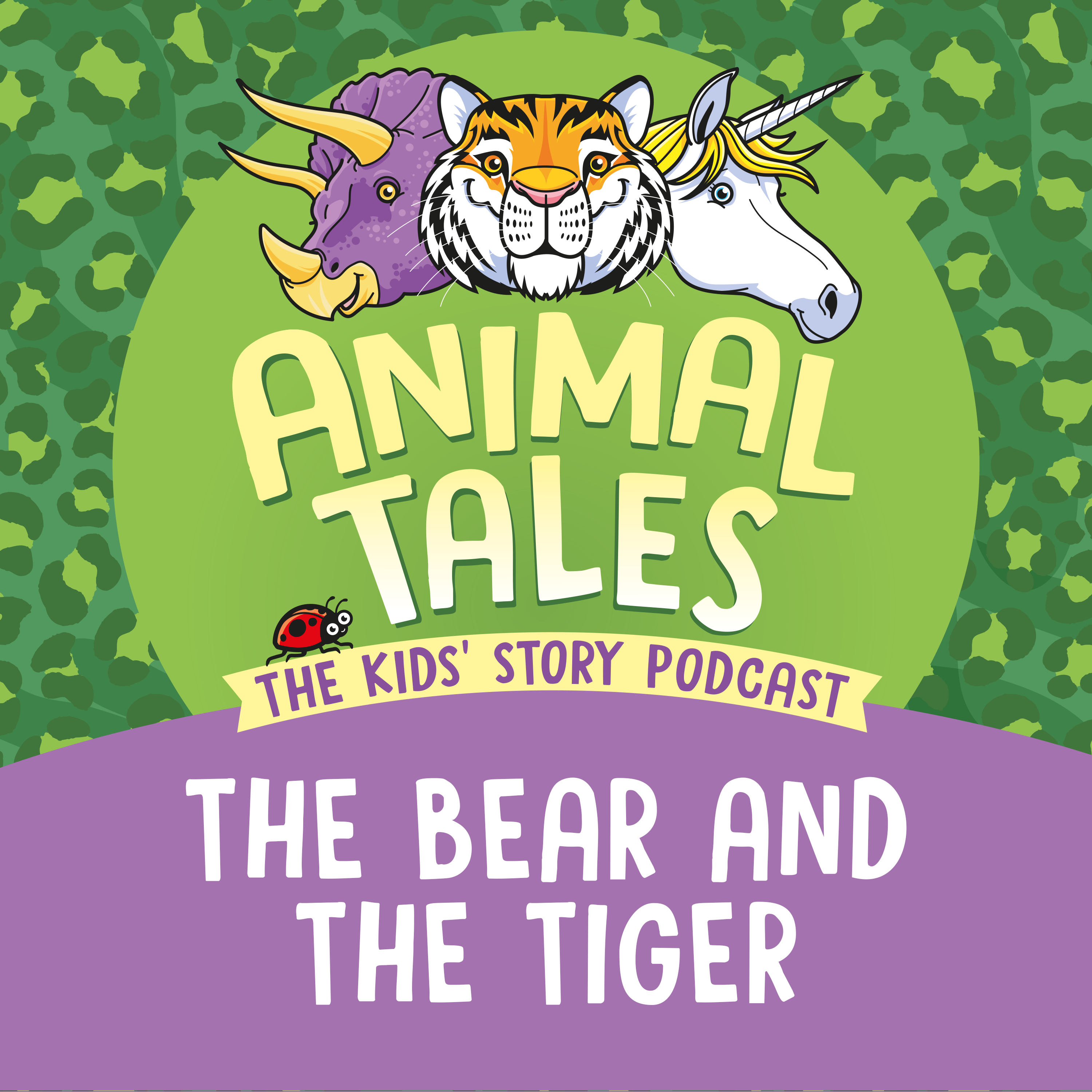 Title card for Animal Tales story The Bear And The Tiger