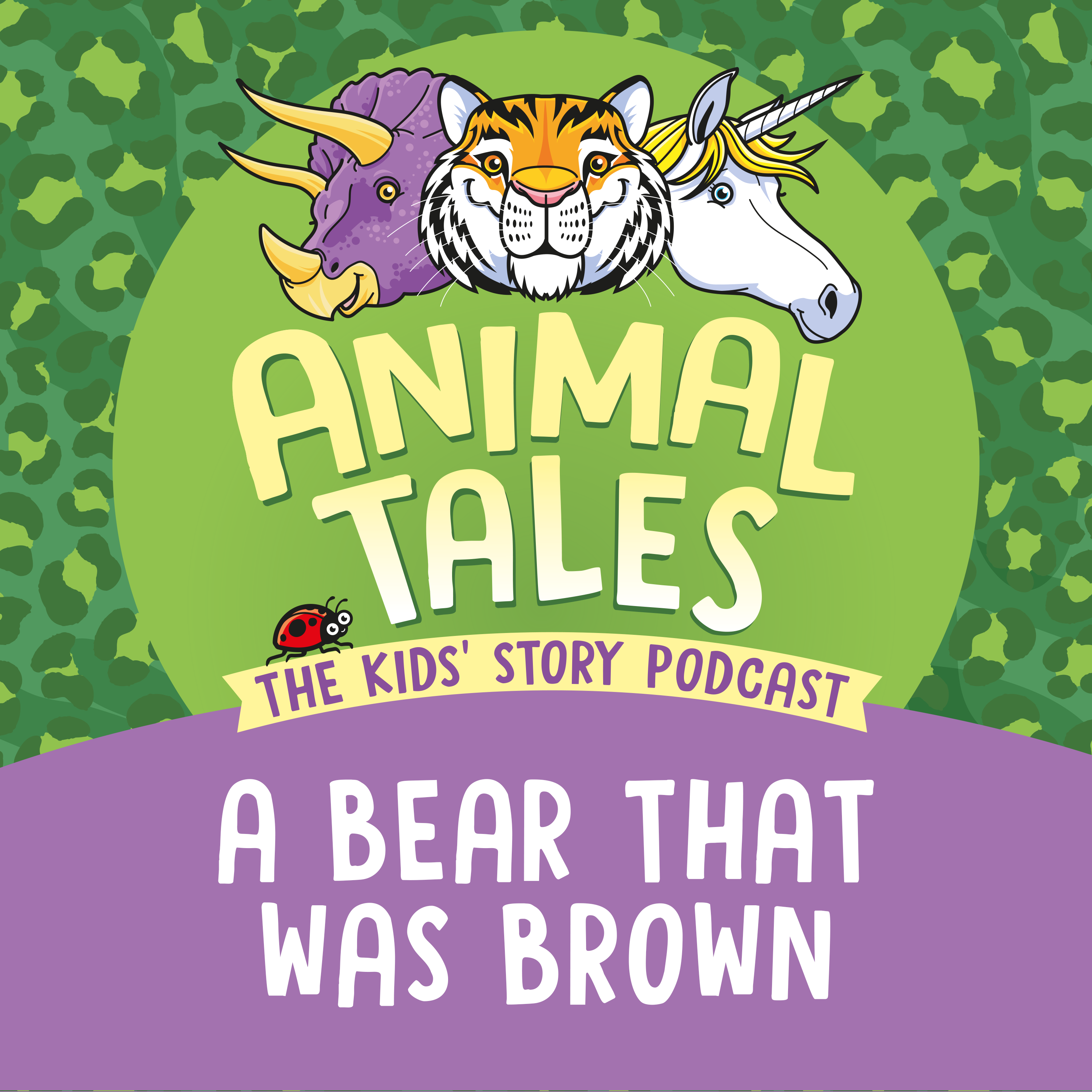Title card for the Animal Tales story A Bear That Was Brown