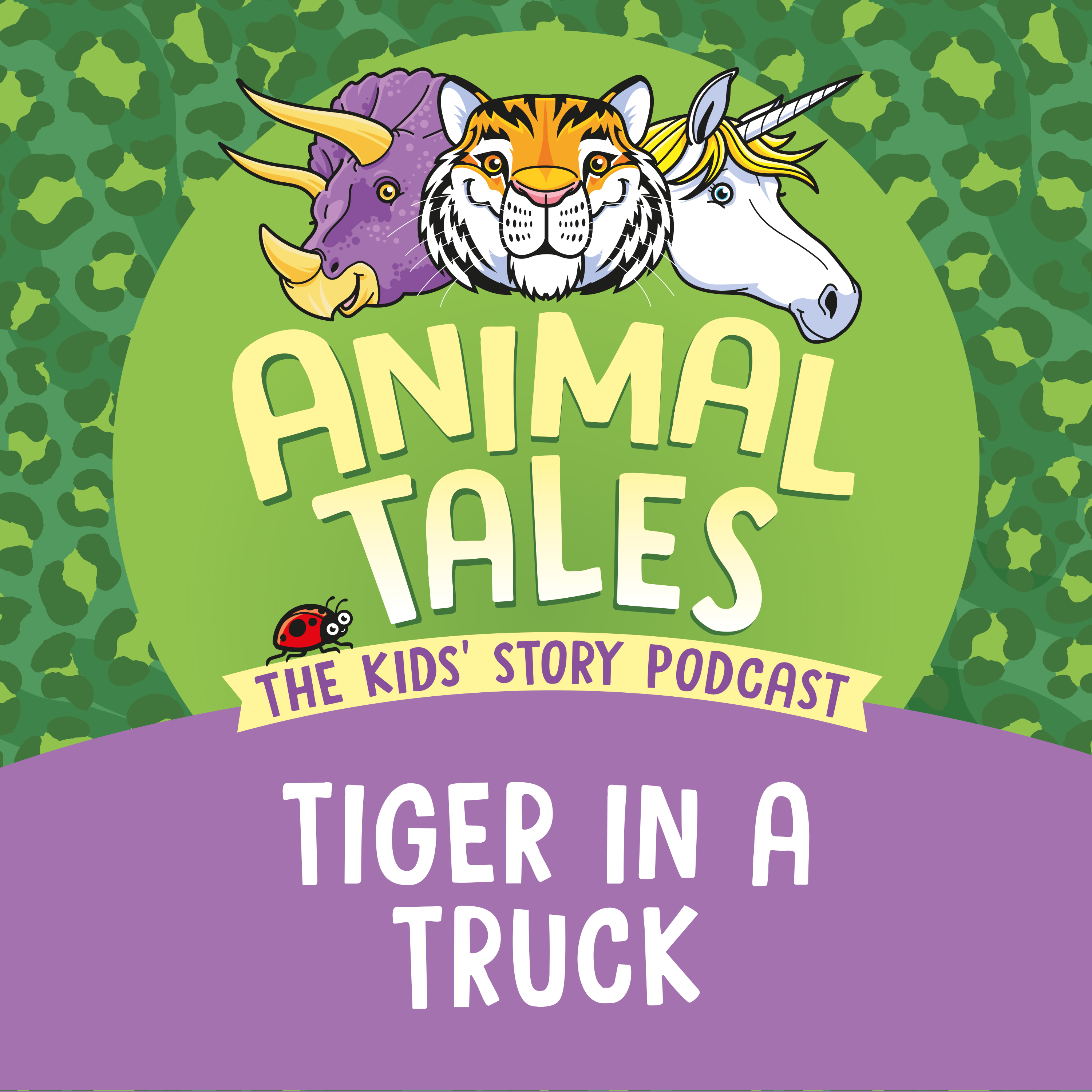Title card for Animal Tales story Tiger In A Truck