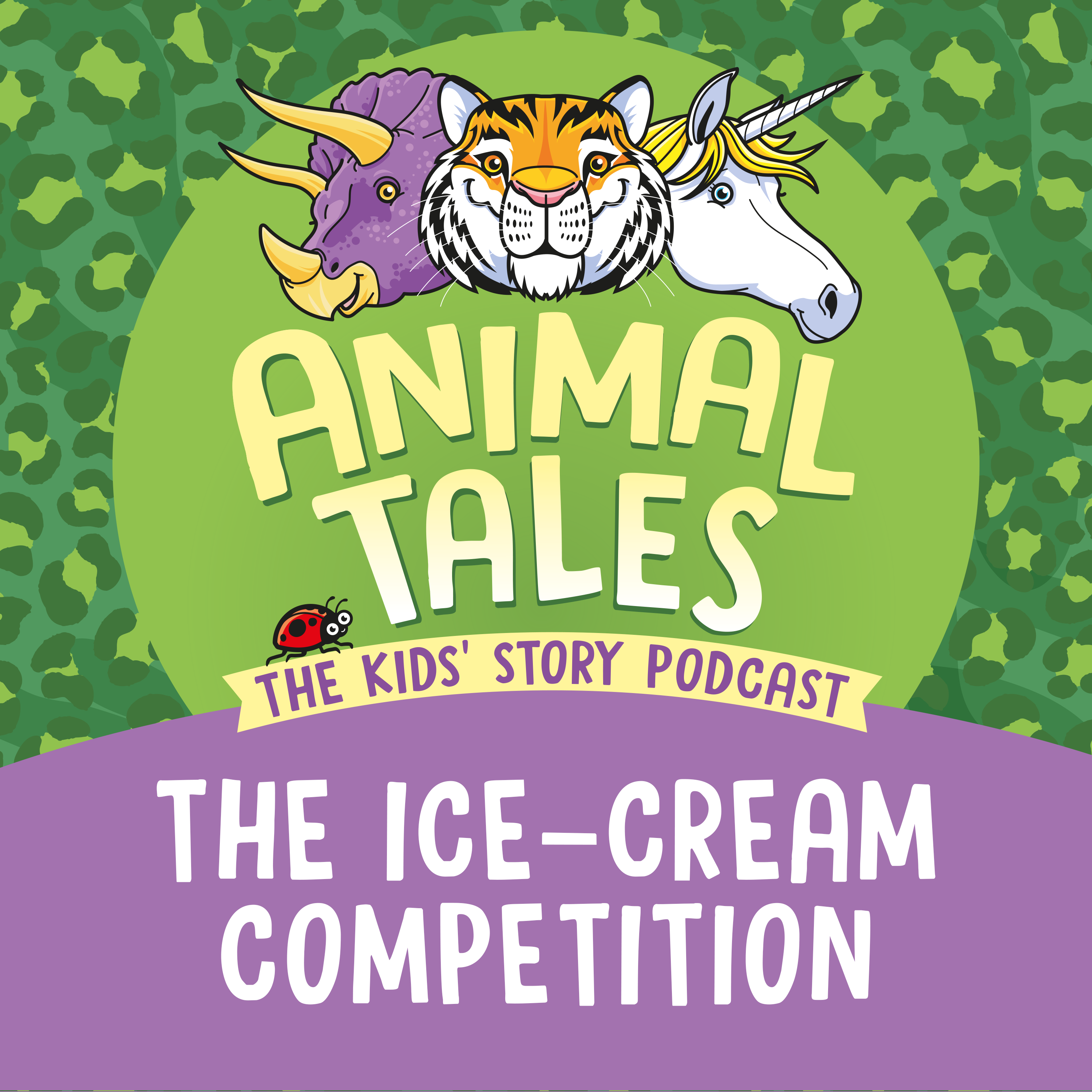 Title card for the Animal Tales story The Ice-Cream Competition