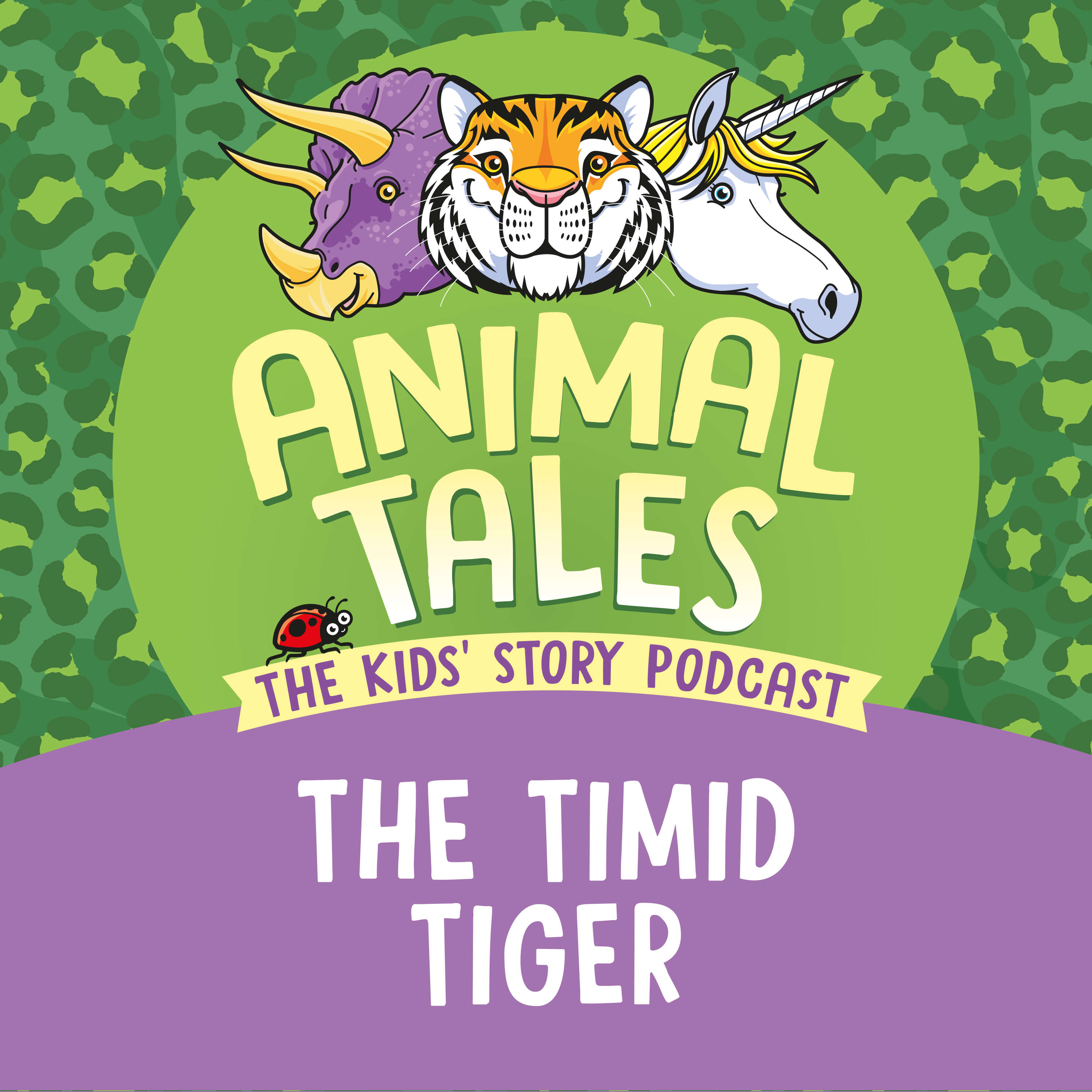 Title card for Animal Tales story The Timid Tiger