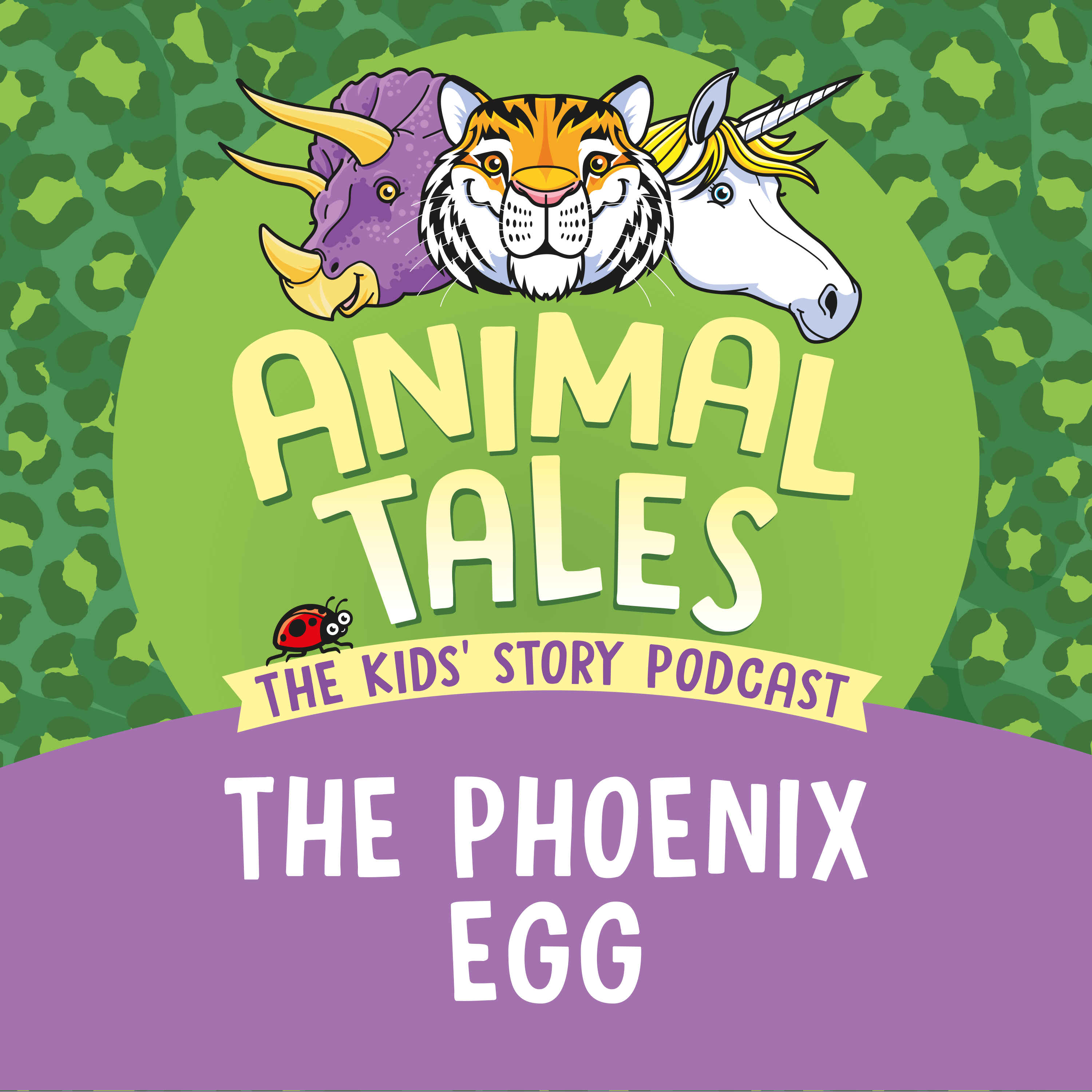Title card for Animal Tales story The Phoenix Egg