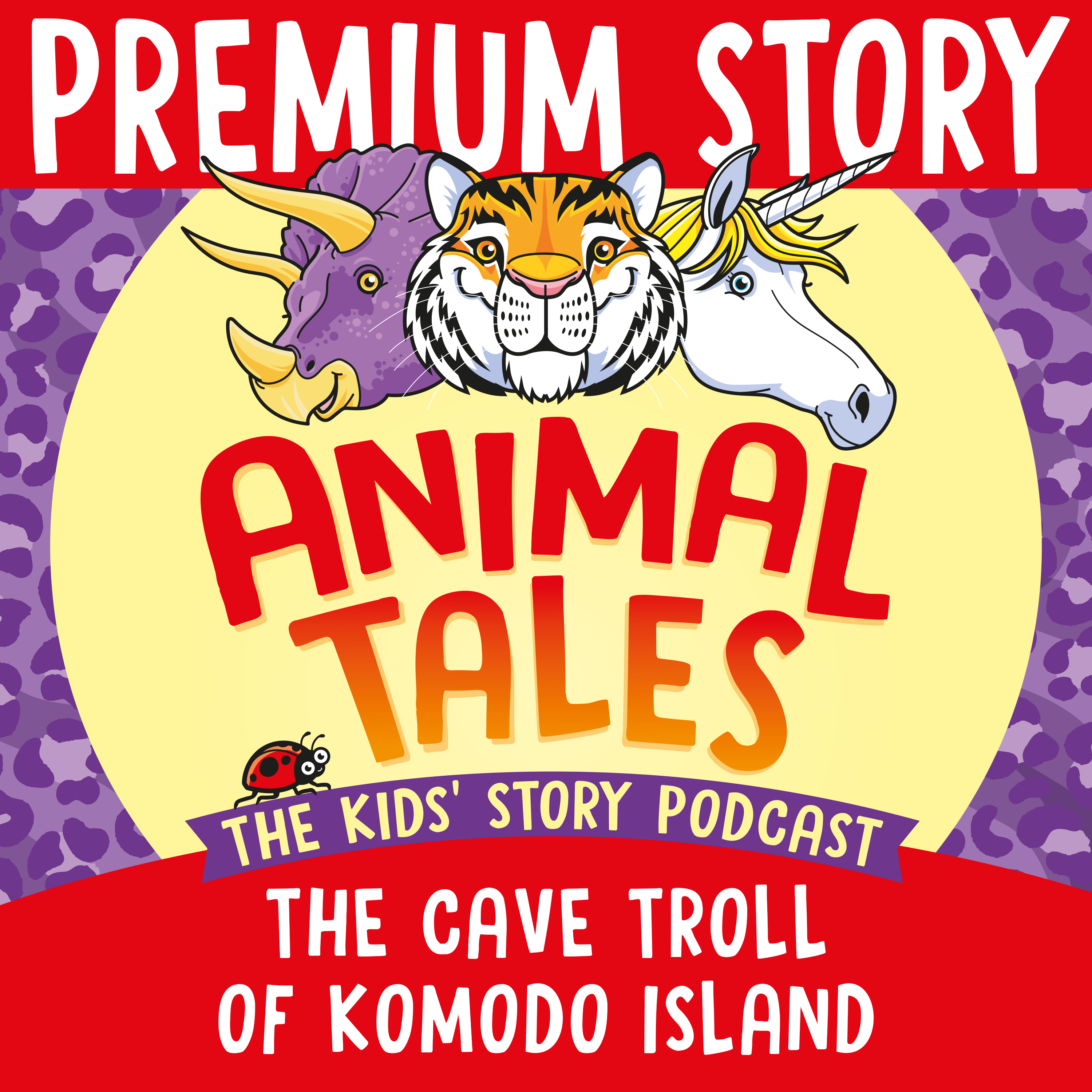 Title card for Animal Tales story The Cave Troll Of Komodo Island