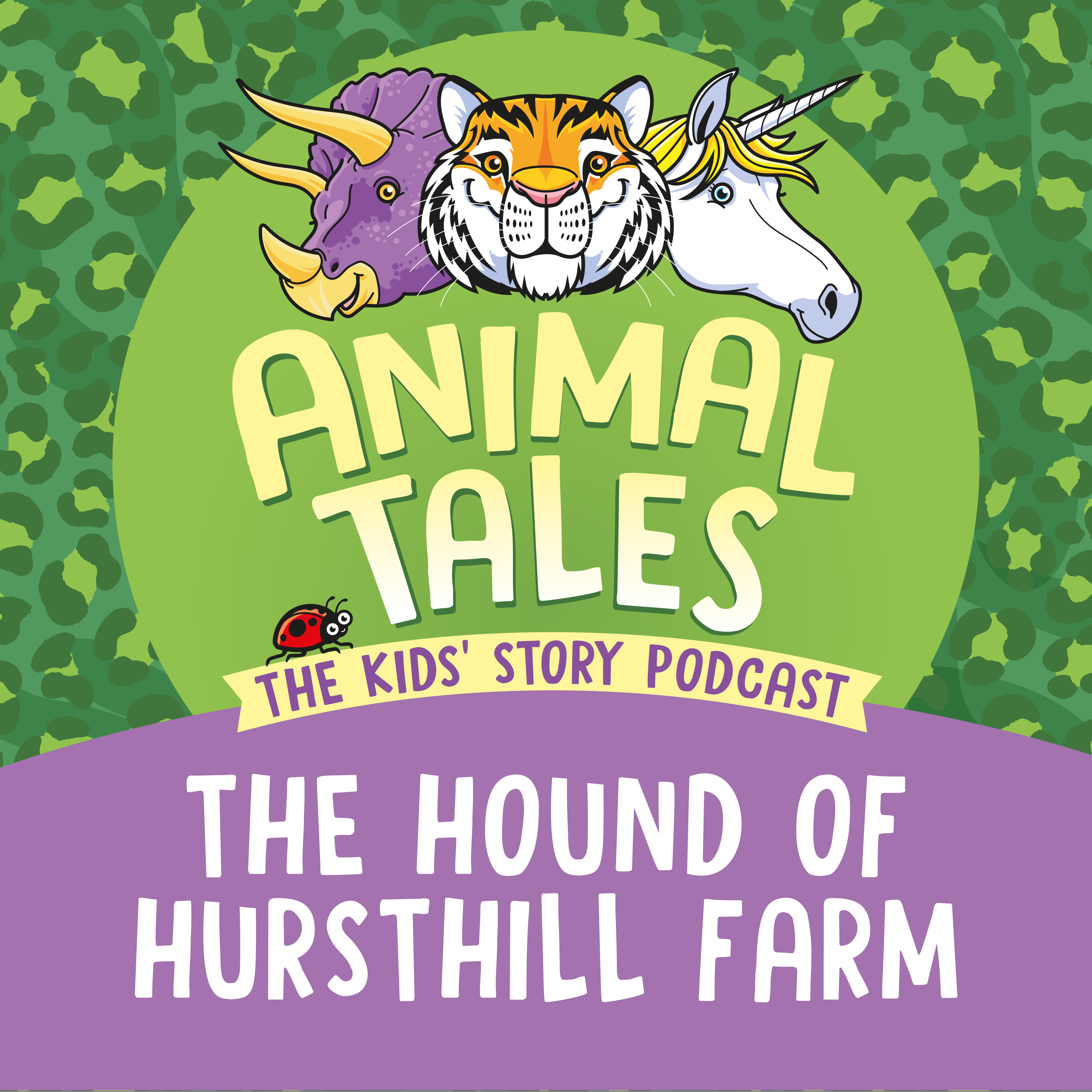 Title card for the Animal Tales story The Hound Of Hursthill Farm