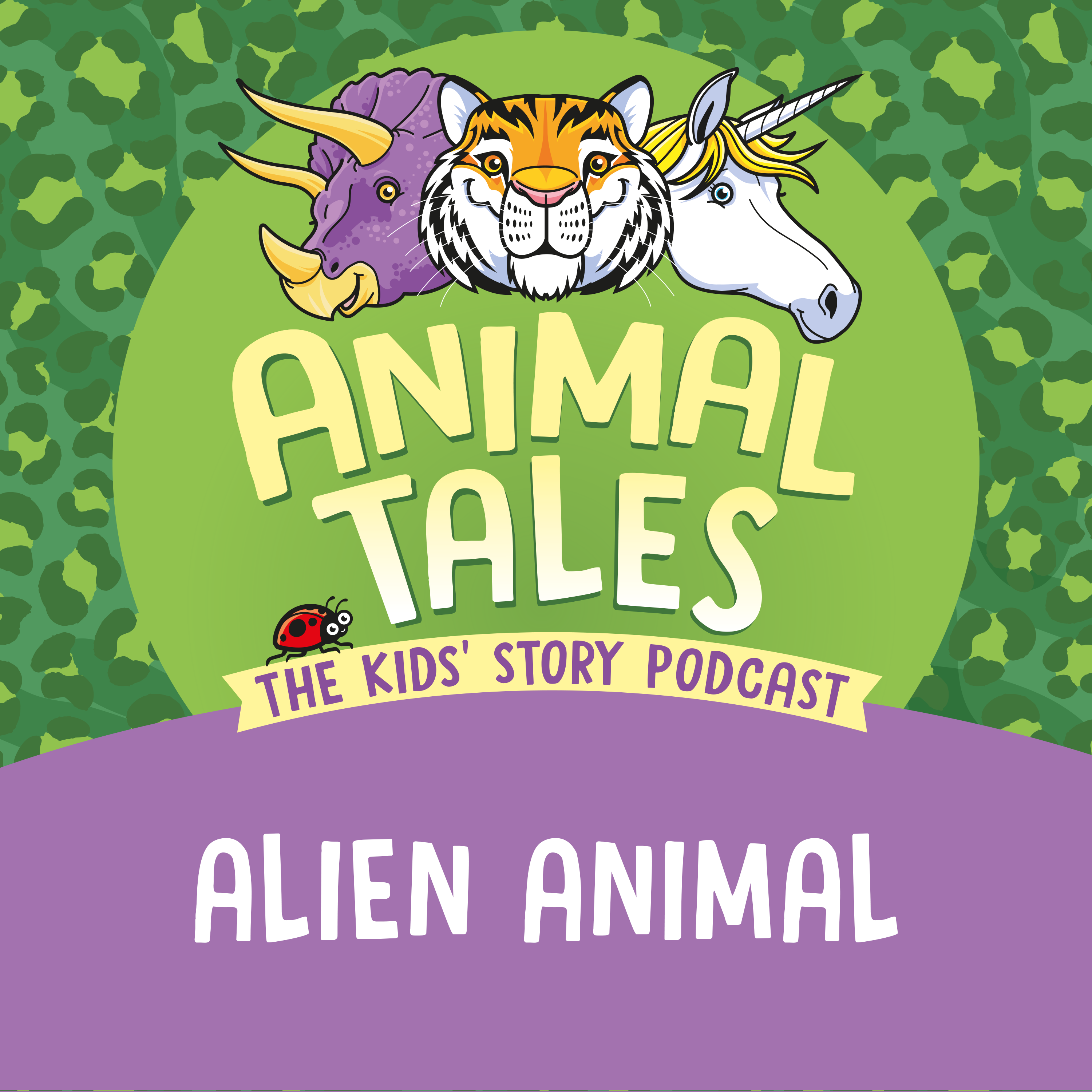 Animal Tales Title Card for story Alien Animal
