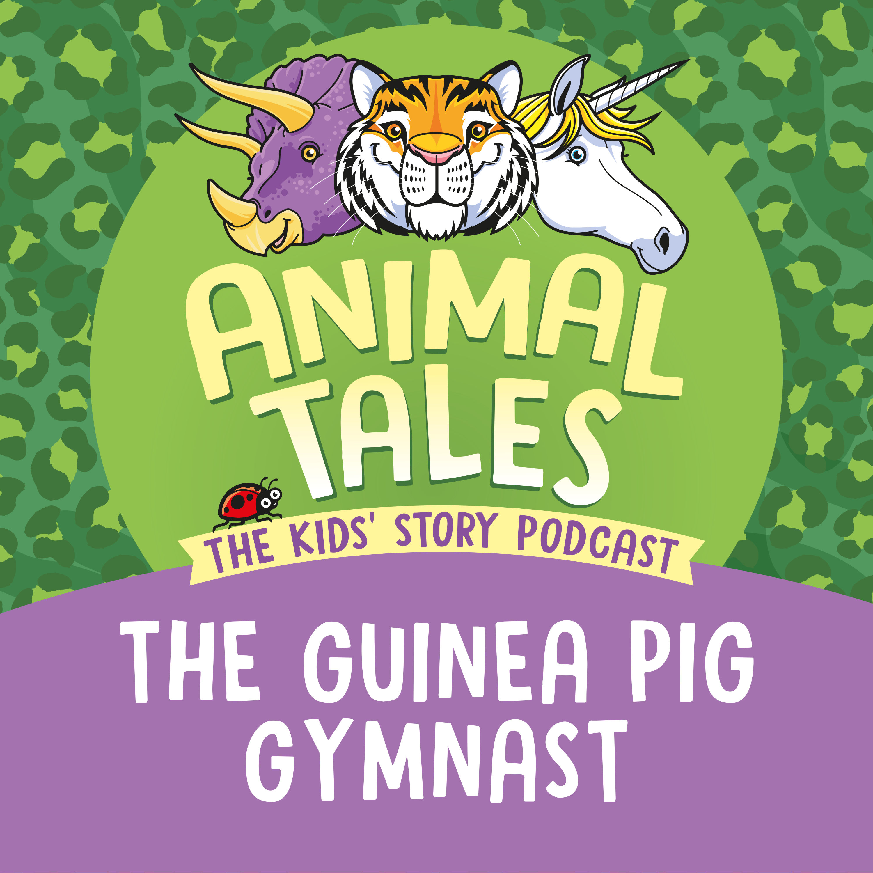 Title card for Animal Tales story The Guinea Pig Gymnast