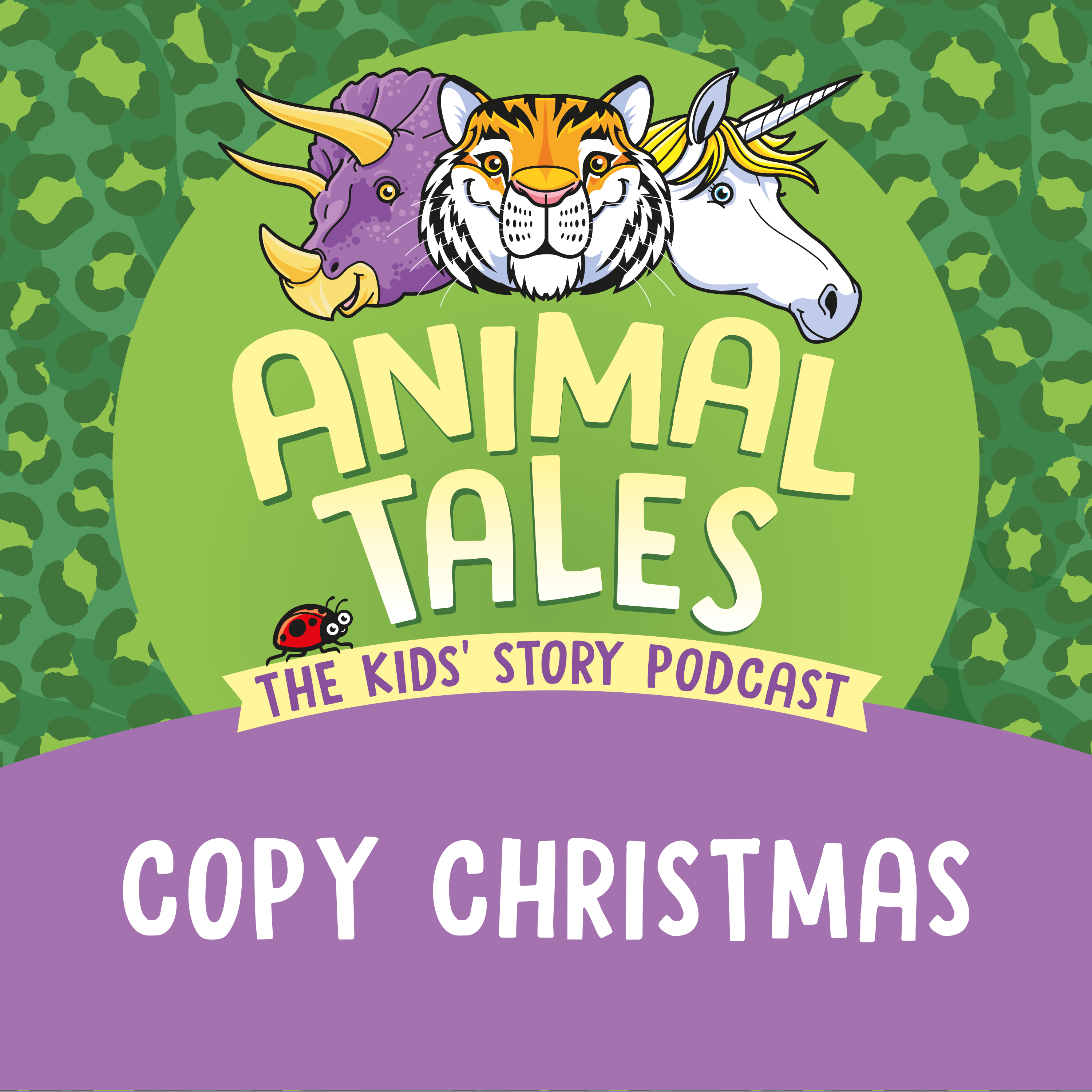 Animal Tales Title Card for story Copy Christmas