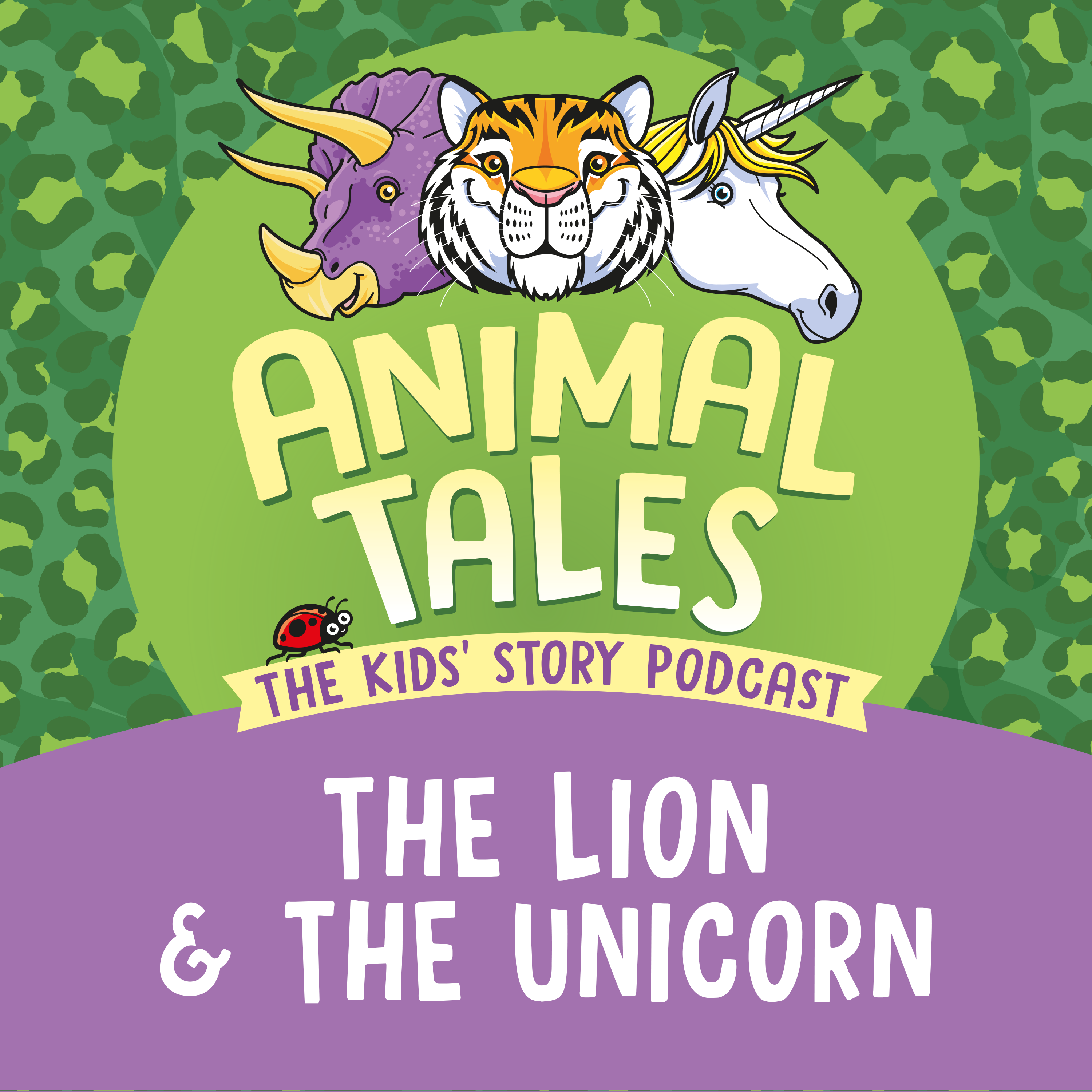 Animal Tales Title Card For The Lion And The Unicorn