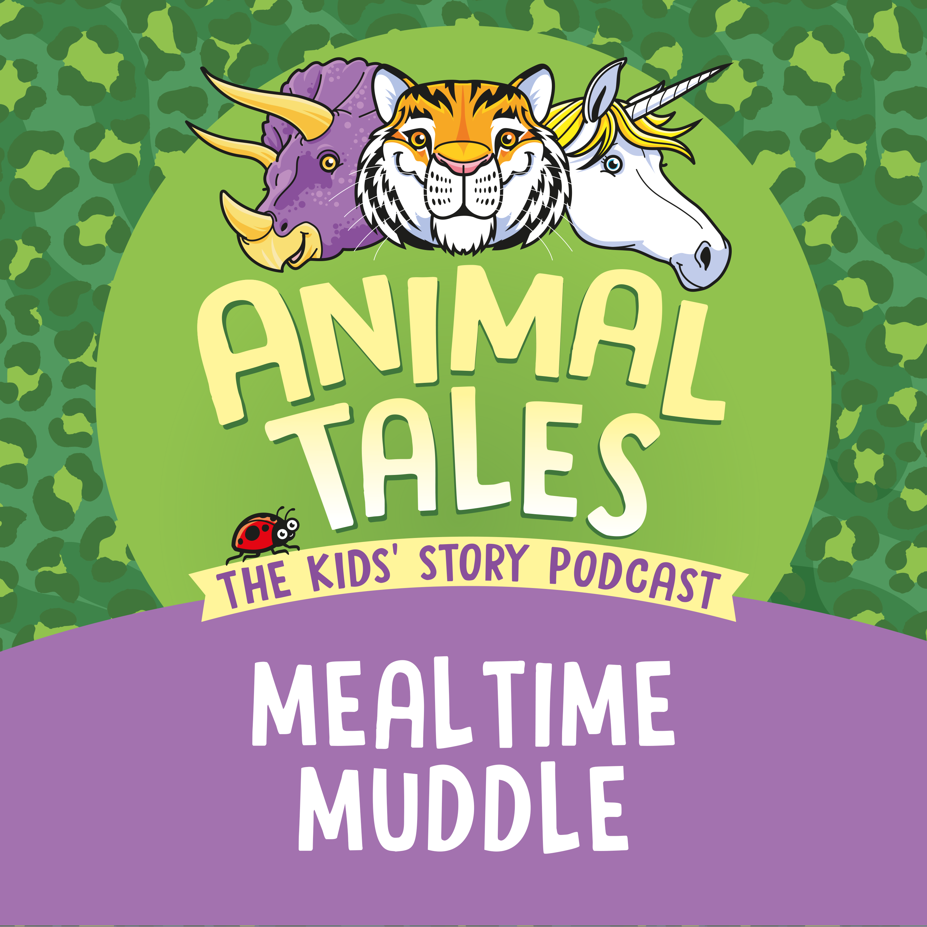 Animal Tales Title Card For Mealtime Muddle