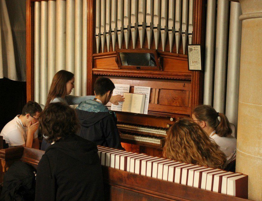 Organ rehearsal Ingenium Academy summer school