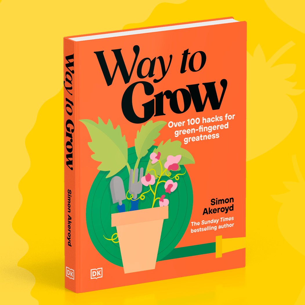 Front cover of Simon Akeroyd's new book Way to Grow