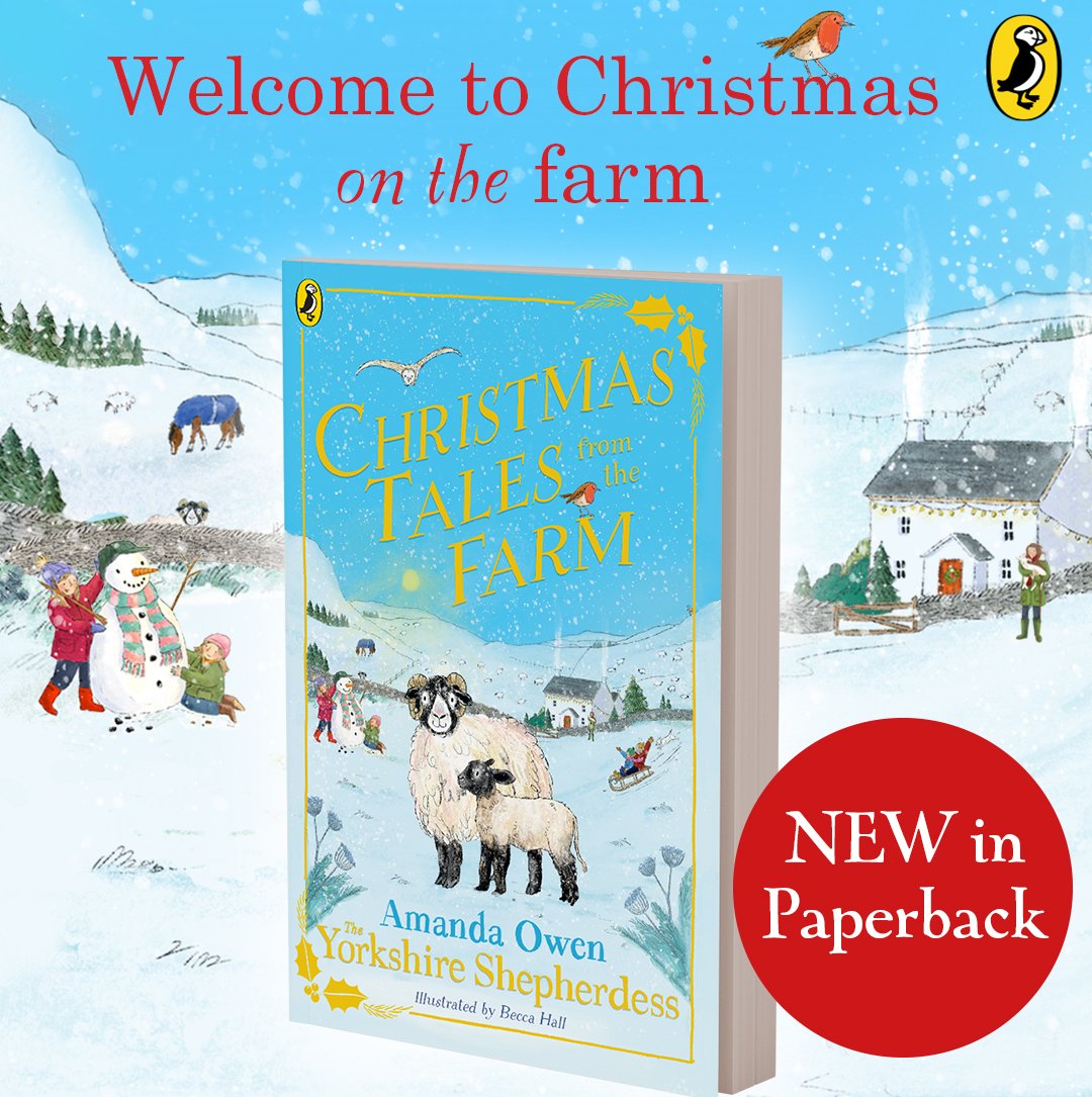 Amanda Owen's Christmas Tales from the Farm in paperback