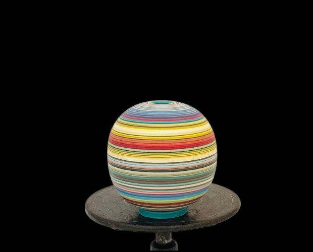 Facet 10" spill vase