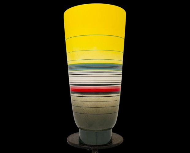 Facet 10" spill vase