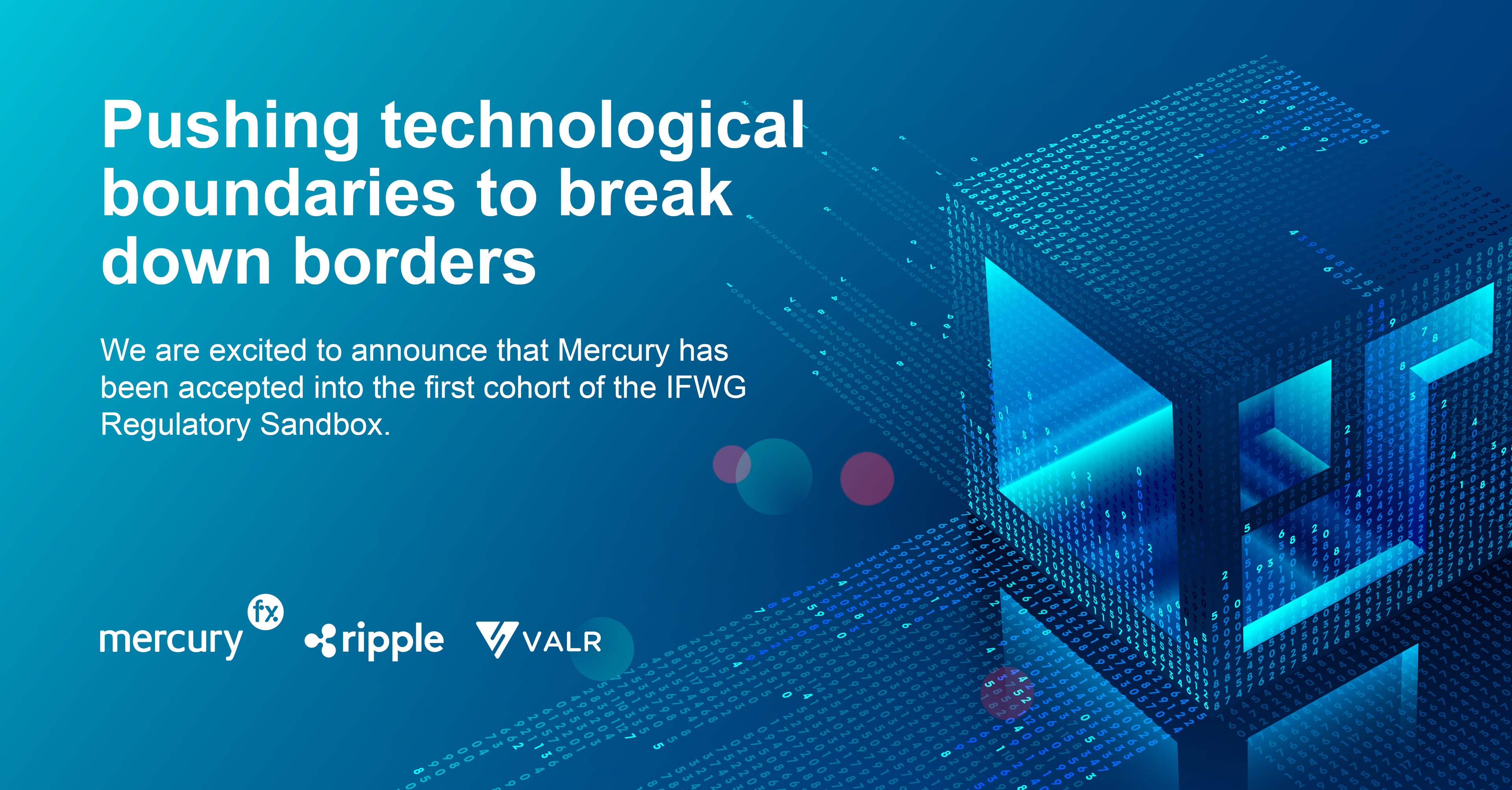 Mercury-Ripple-VALR Pushing Technological Boundaries image