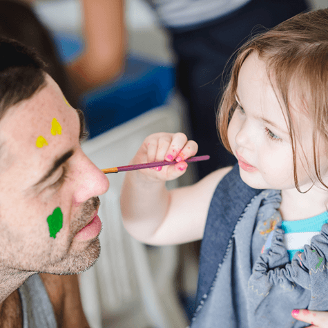 Face Paint By Children