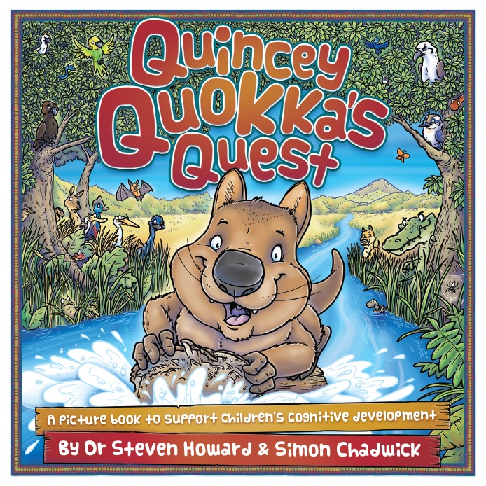 Cover for Quincey Quokka's Quest from Ceratopia Books, a PRSIST book