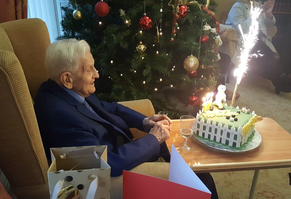 104th birthday celebrations at Blackbrook House