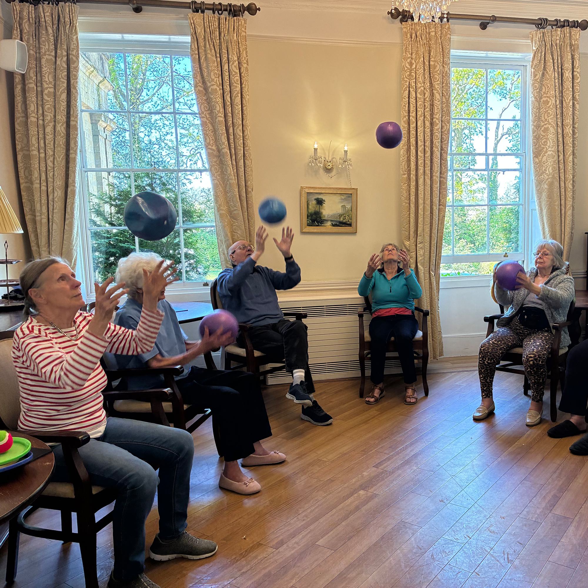 Blackbrook House residents in Fareham