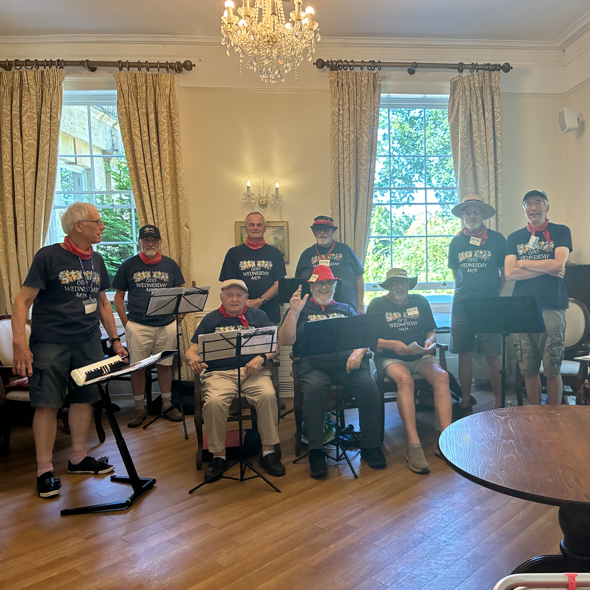 The Odd Wednesday Men at Blackbrook House