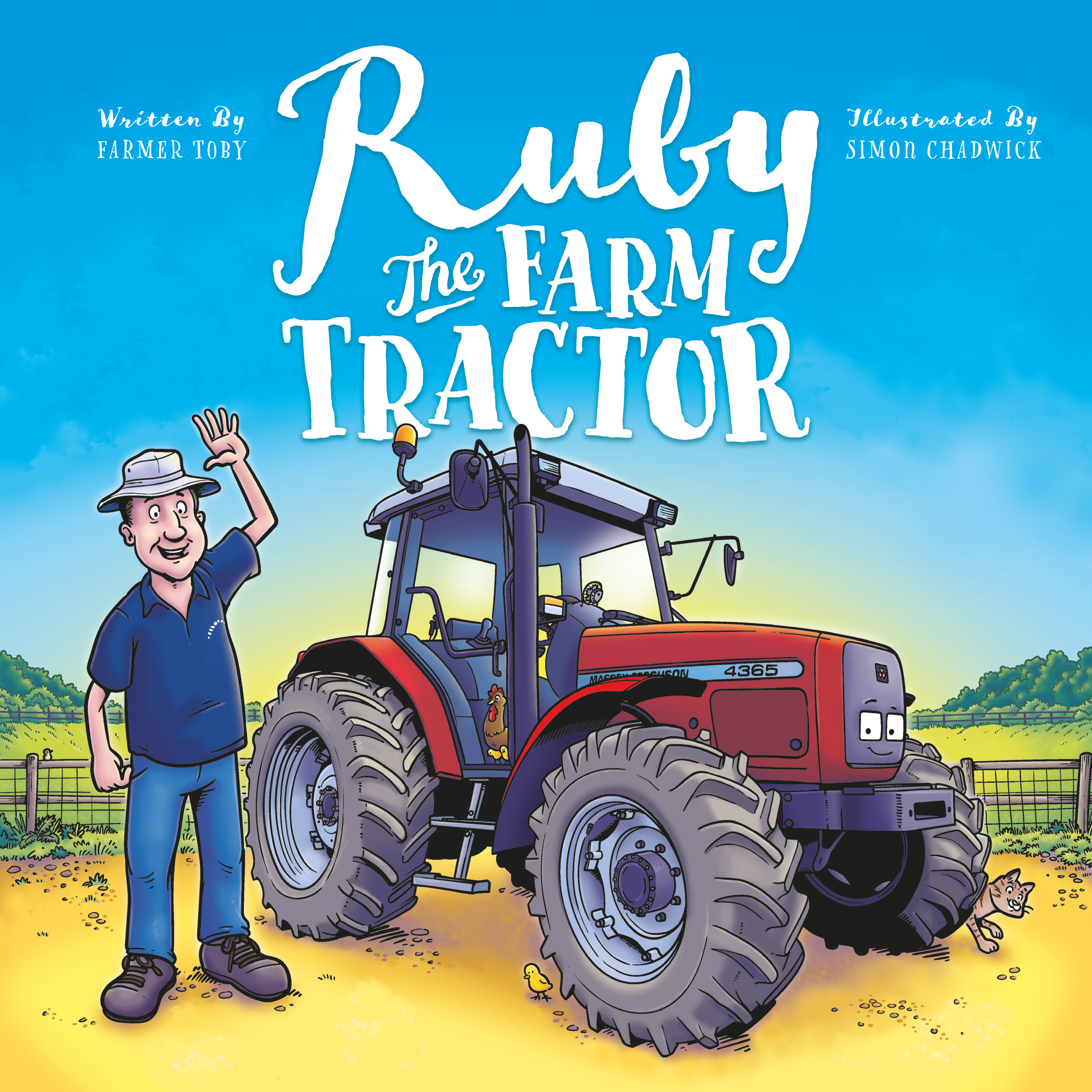 Cover to Ruby The Farm Tractor