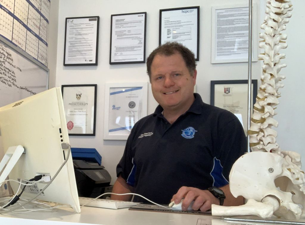 Adam Smith-Connor of New Forest Physiotherapy Clinic