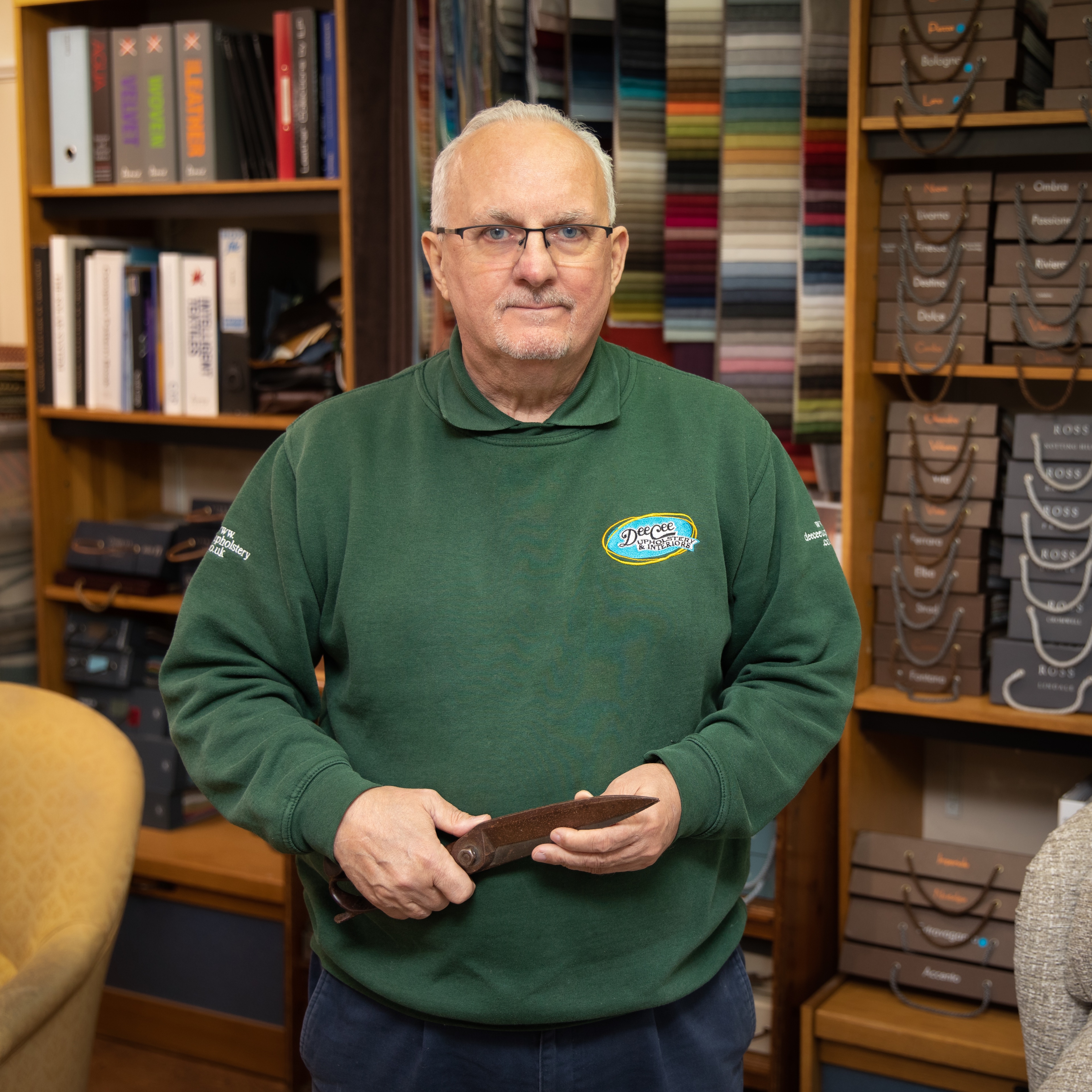 Derek Caplan of Dee Cee Upholstery