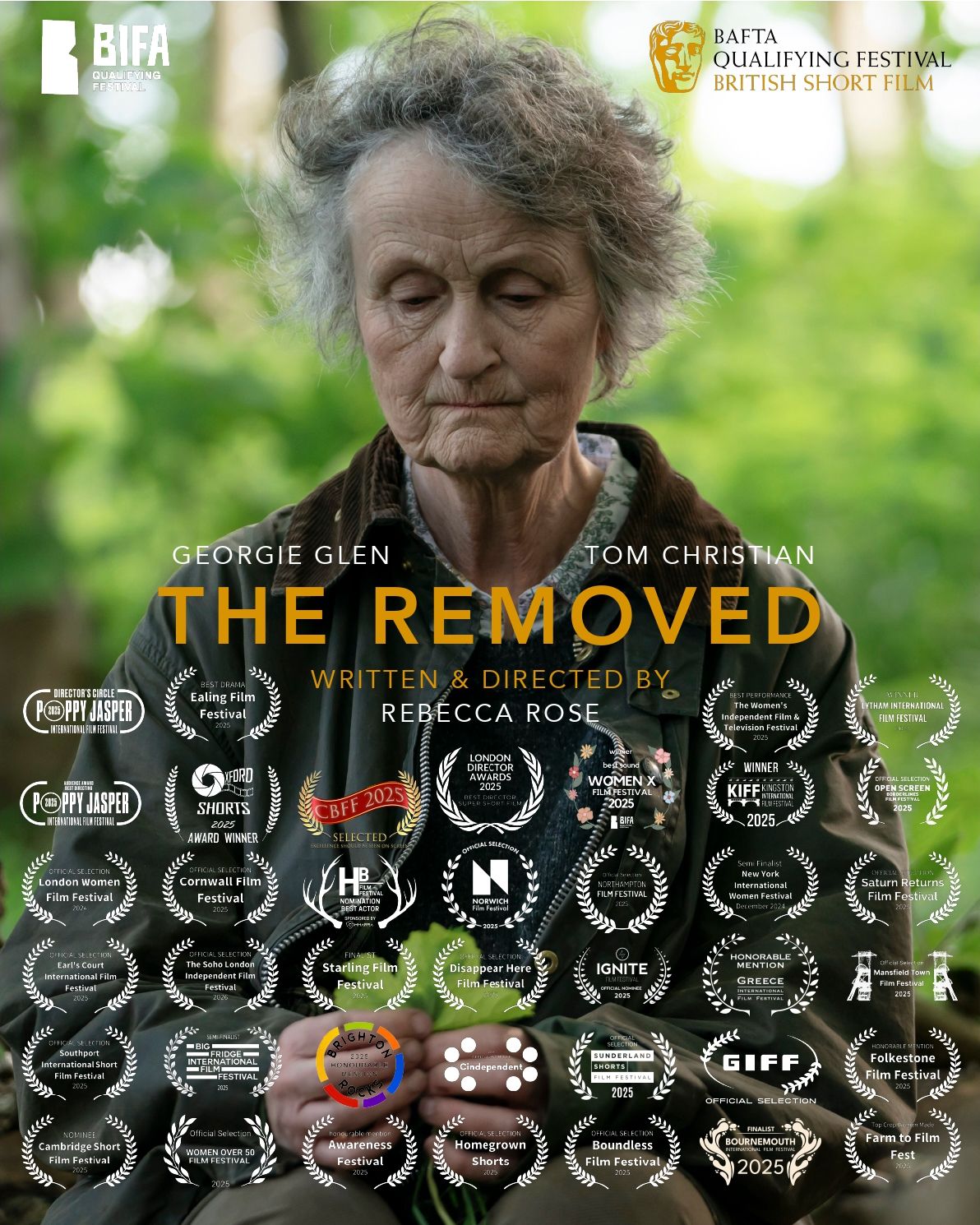 The Removed, Rebecca Rose, John Rose, Swift Rocket Films, BAFTA, BIFA, MMA, Forced Adoption