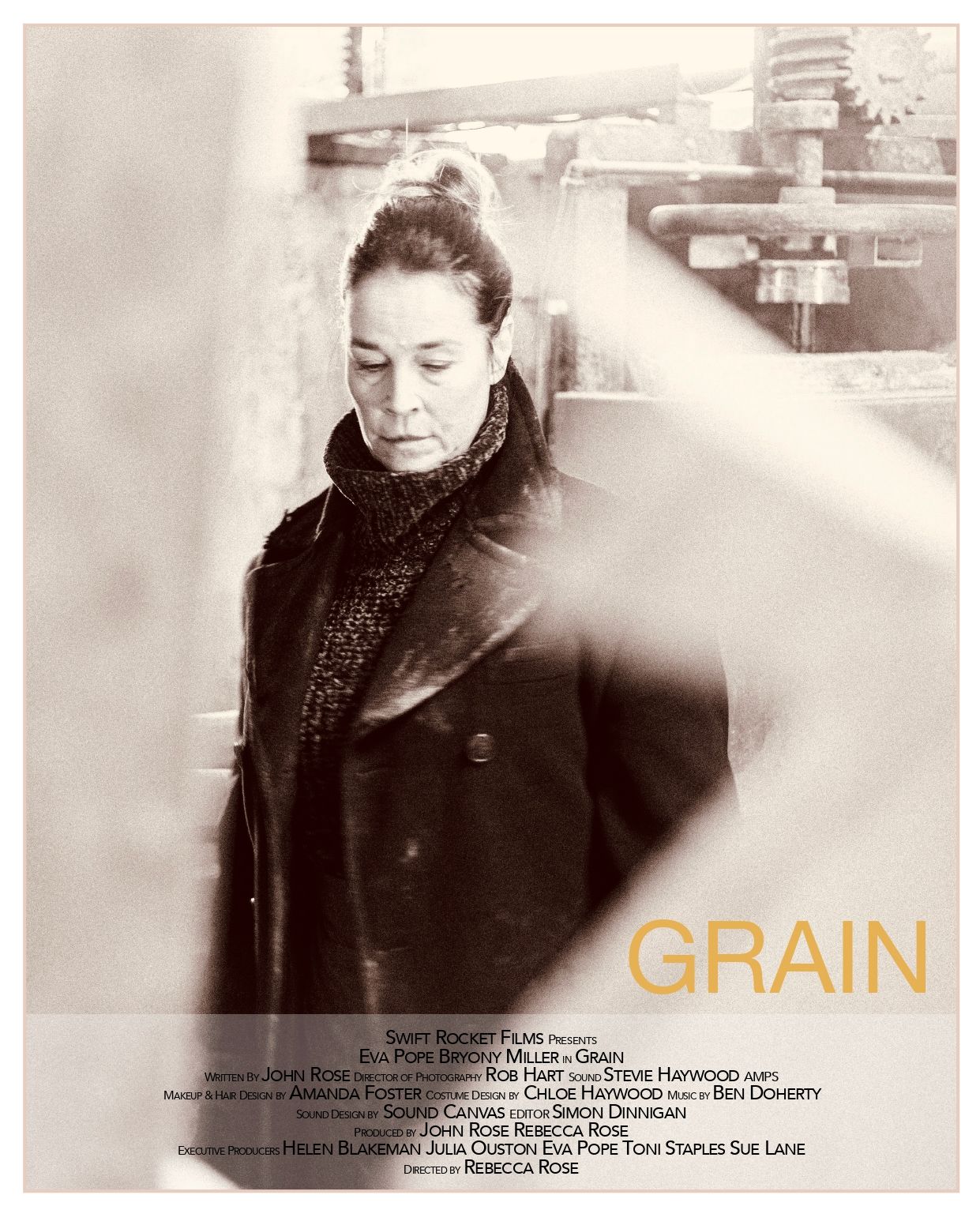 Grain, Rebecca Rose, John Rose, Swift Rocket Films, BAFTA, BIFA, Eva Pope, British Independent Film