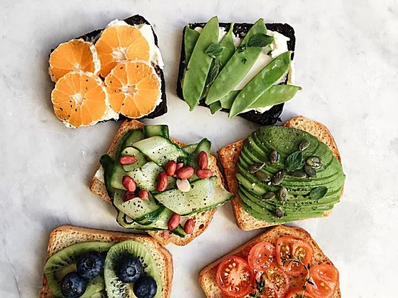 Avocado and feta smash on toast