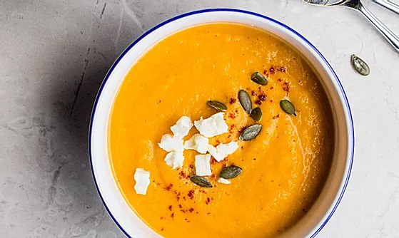 A simple roast squash soup