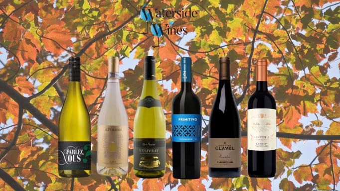 waterside wines autumn red and white wine suggestion
