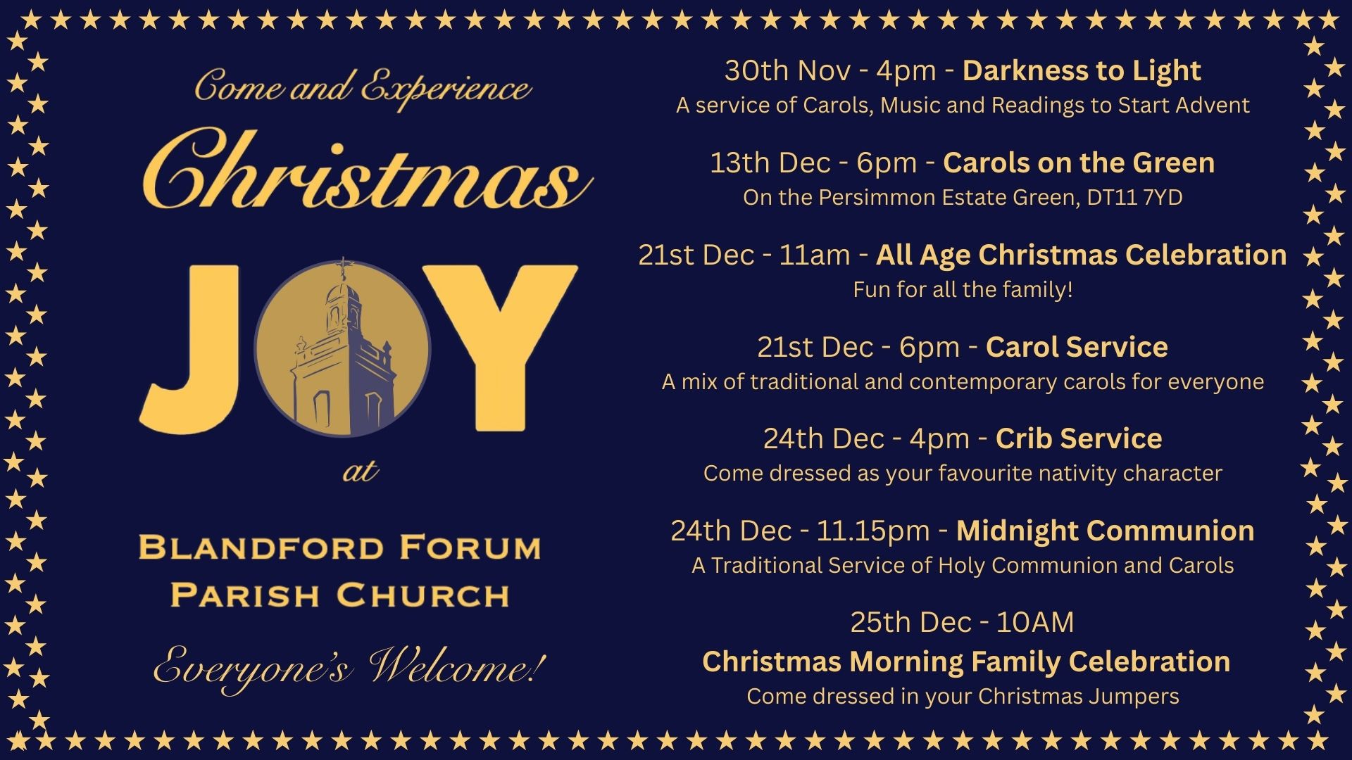 Christmas Services